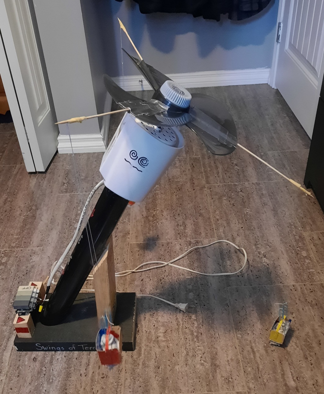 Photo of the swings ride